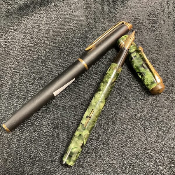 Vintage Conway Stewart and Waterman fountain pen lot.