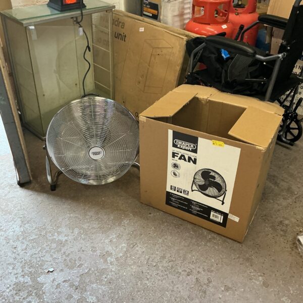 Draper 16 inch oscillating floor fan for sale.