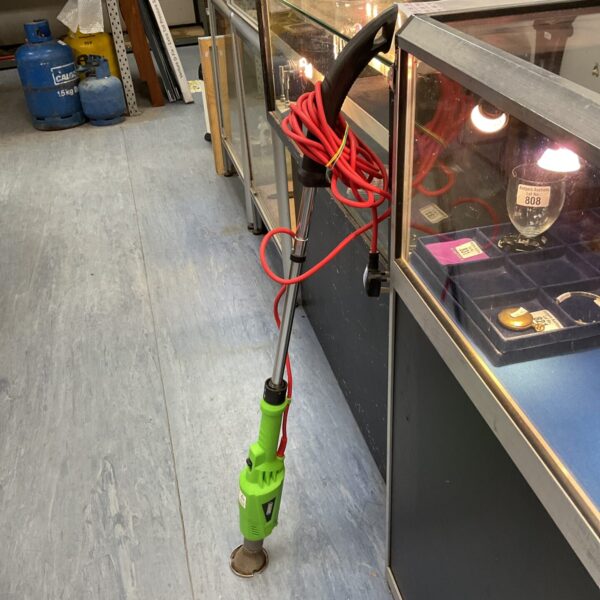 Draper electric weed burner for garden weed control.