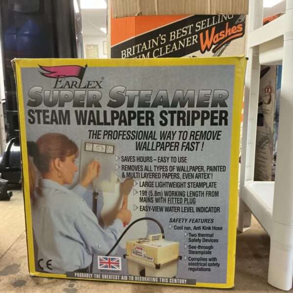 Vintage Earlex steam stripper for removing wallpaper and paint.
