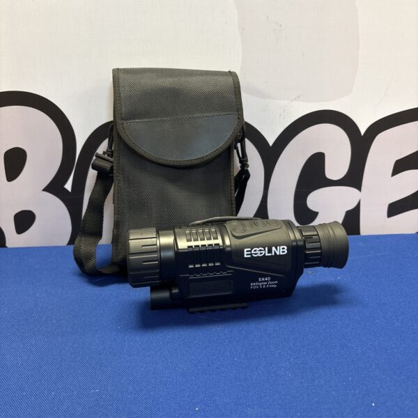 ESSLNB 5x40 night vision monocular with carrying case.