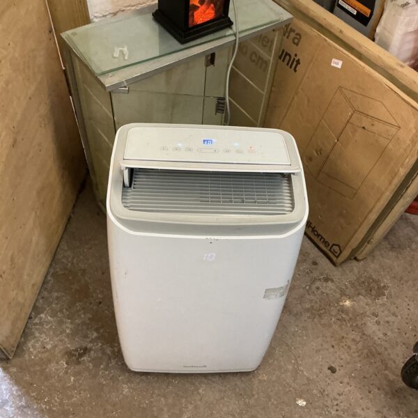 White Goodhome portable air conditioner unit for summer cooling.