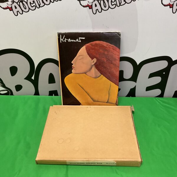 Vintage Jacob Kramer Memorial Book number 644, a collectible art book.