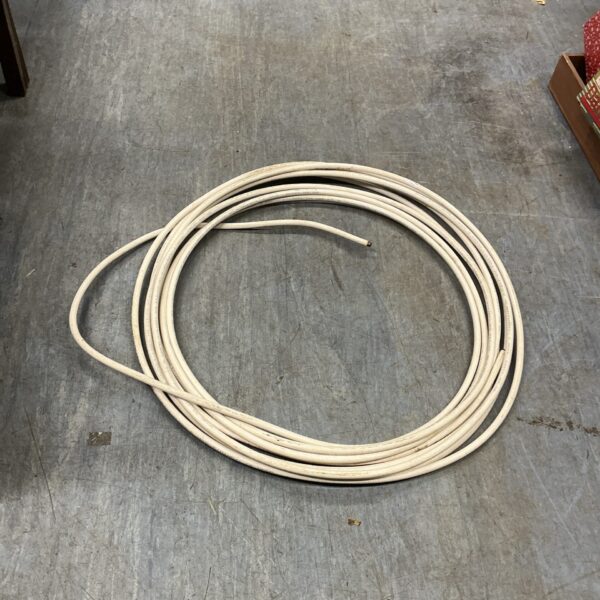Roll of Lawton PVC pipe for plumbing and DIY projects.