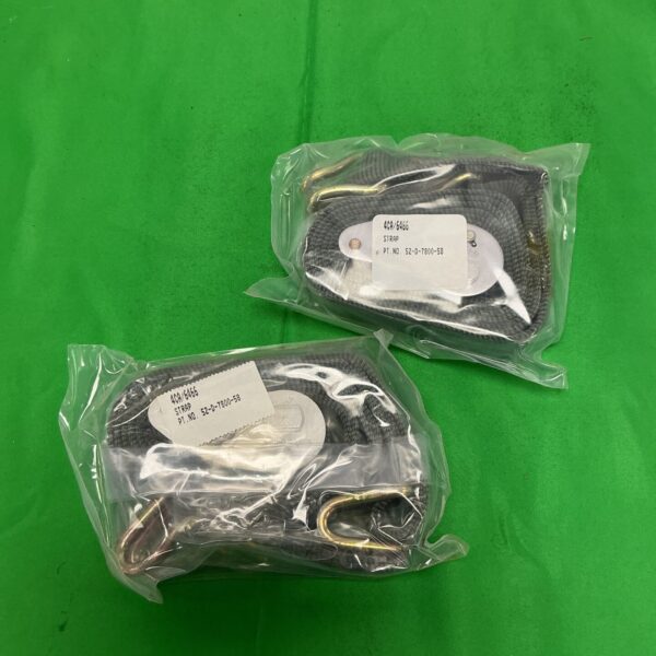 New military ratchet straps for securing cargo and equipment.