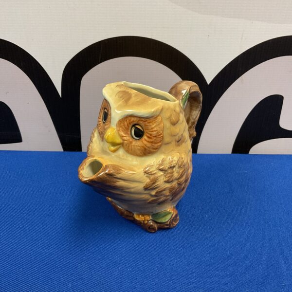 Vintage Otagiri owl creamer, Mary Ann Baker collection, Japanese pottery.