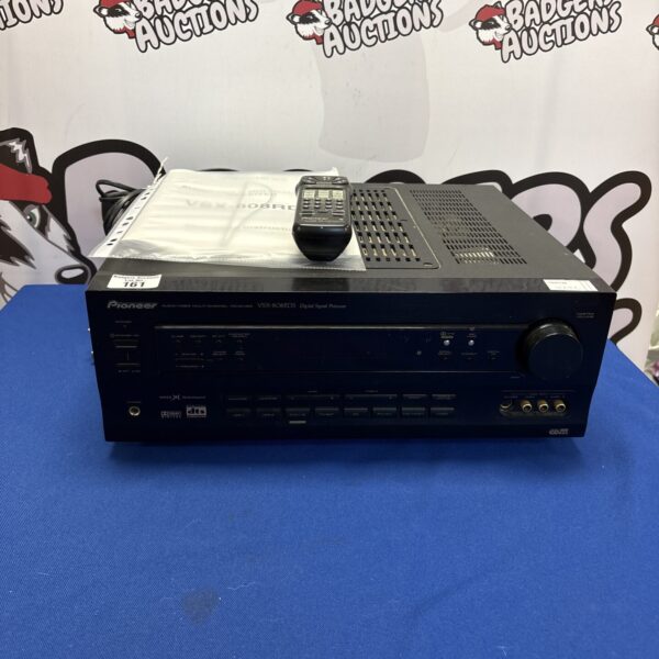 Vintage Pioneer VSX-808RDS receiver for home audio systems.