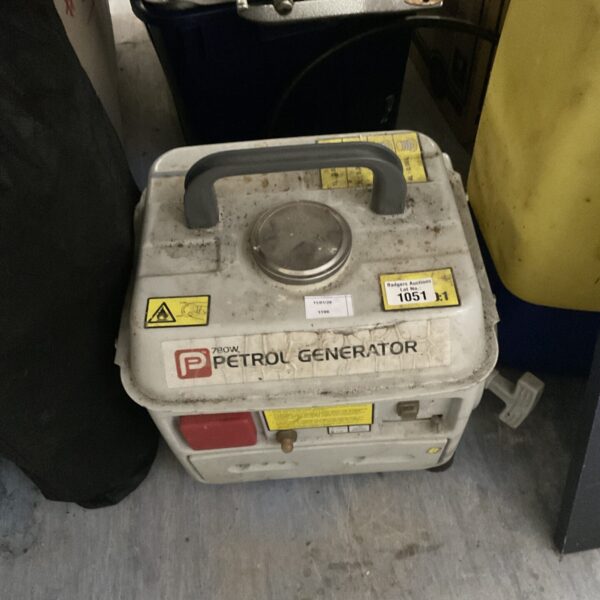 Compact Pro Performance 750w petrol generator for portable power.