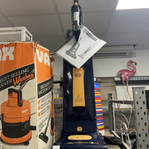 Vintage Sebo Automatic X4 vacuum cleaner in good condition.