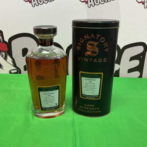 Rare 1989 Speyside Single Malt Whisky from Signatory Vintage.