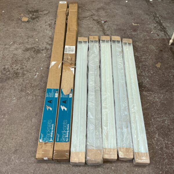 Space Pro sliding door tracksets for interior doors.