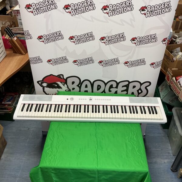 Front view of the SDP-2 stage piano keyboard instrument.