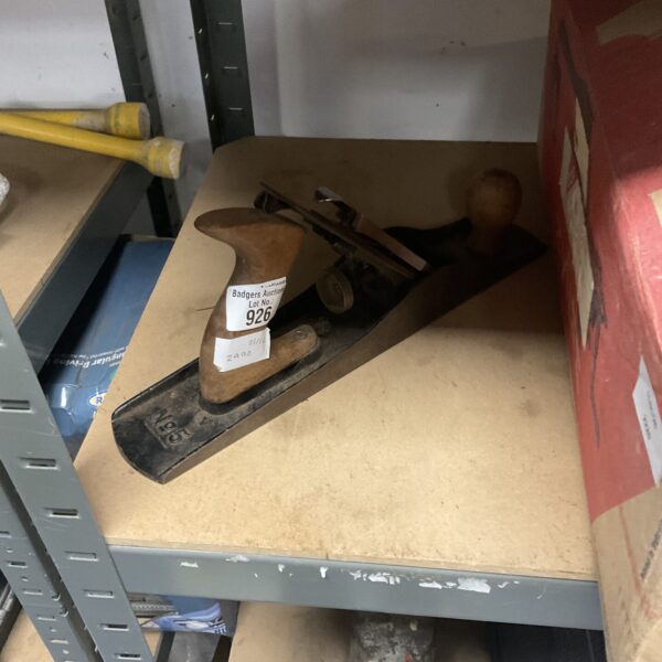 Vintage Stanley No.5 wood plane for woodworking and collecting.