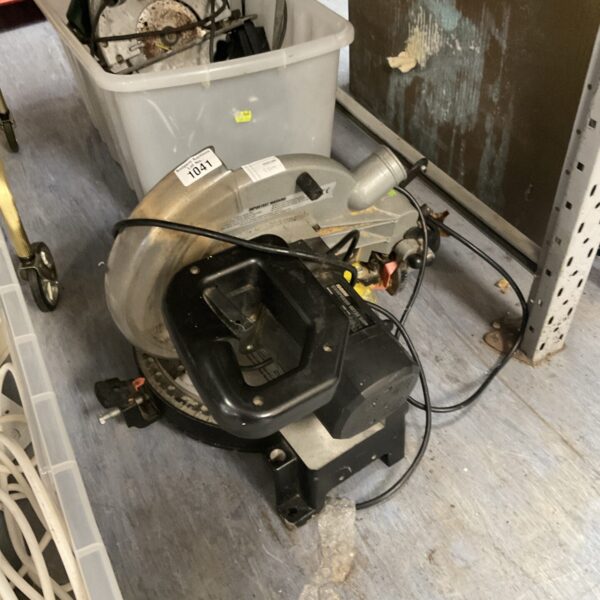 Used Titan 1500w mitre saw for woodworking projects.