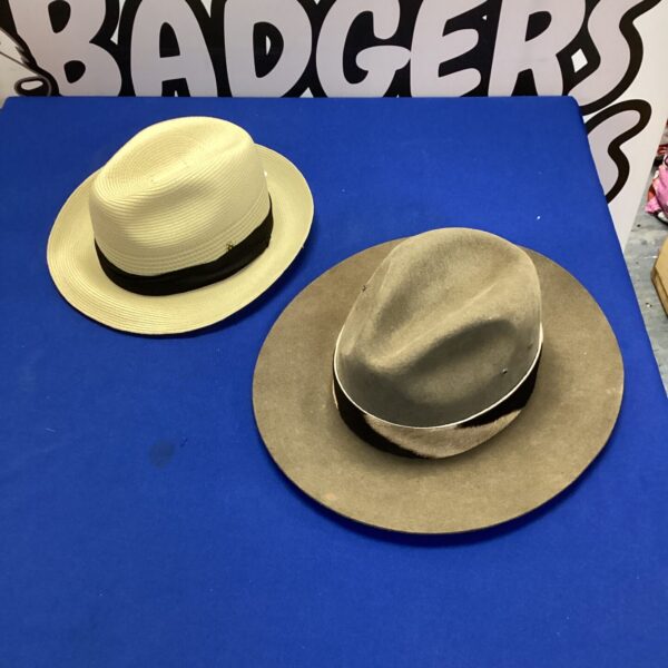 Vintage USA Glenwood straw Panama hat, size 57.
