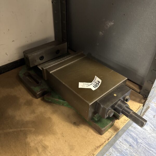 Vintage metal work vice for engineers and metalworkers.