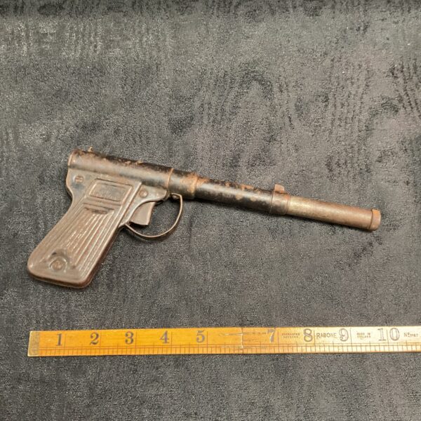 Vintage Triton Gat Gun toy made in England.