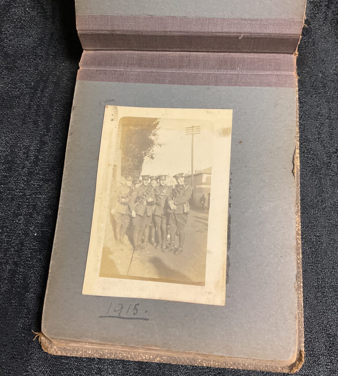 Ww1 Military Period Photograph Album Badgers Auctions ww1-military-period-photograph-album-badgers-auctions