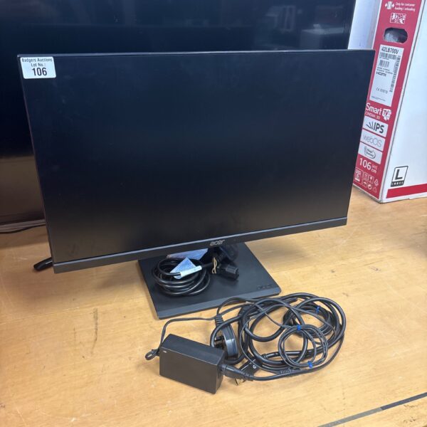 Acer V247Y 24 inch LCD monitor for computer use.