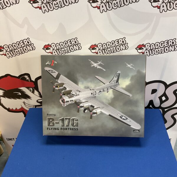 Detailed AF1 Models Boeing B-17G Flying Fortress diecast model.