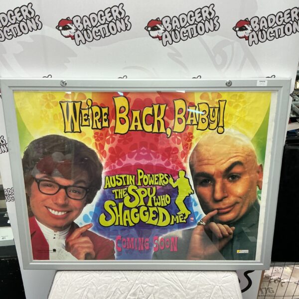 Vibrant Austin Powers cinema poster featuring the iconic character.