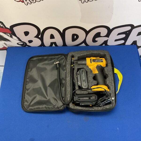Autder tyre air inflator pump with digital display.