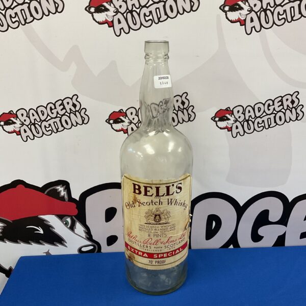 Large Bells Old Scotch Whisky bottle for collectors.