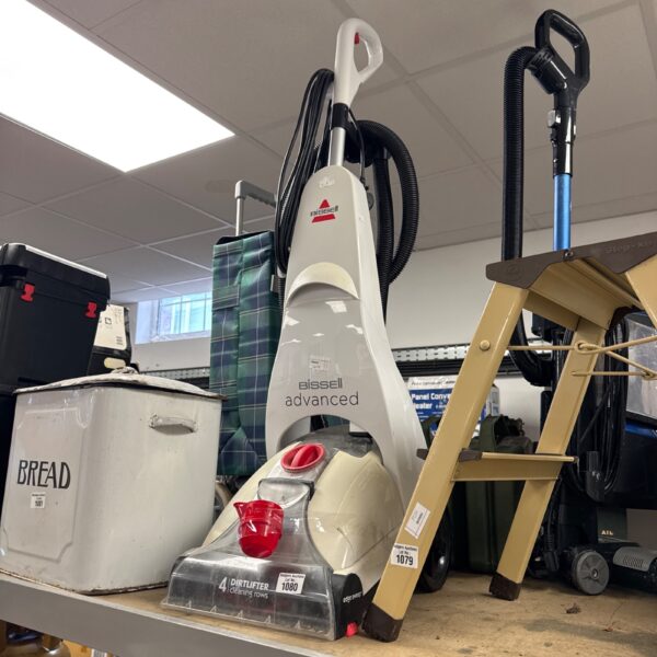 Bissell advanced carpet cleaner, a powerful home cleaning appliance.