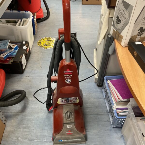 Bissell Powersteamer carpet cleaner for deep cleaning and stain removal.