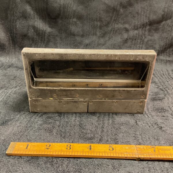 Vintage British WWII tank periscope with folding optics.