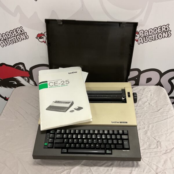 Vintage Brother CE-25 electric typewriter for collectors.