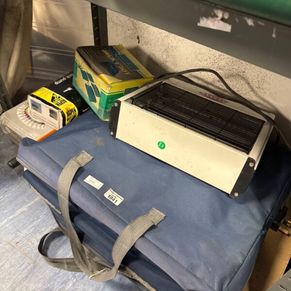 Used bug zapper in a mixed lot of items.