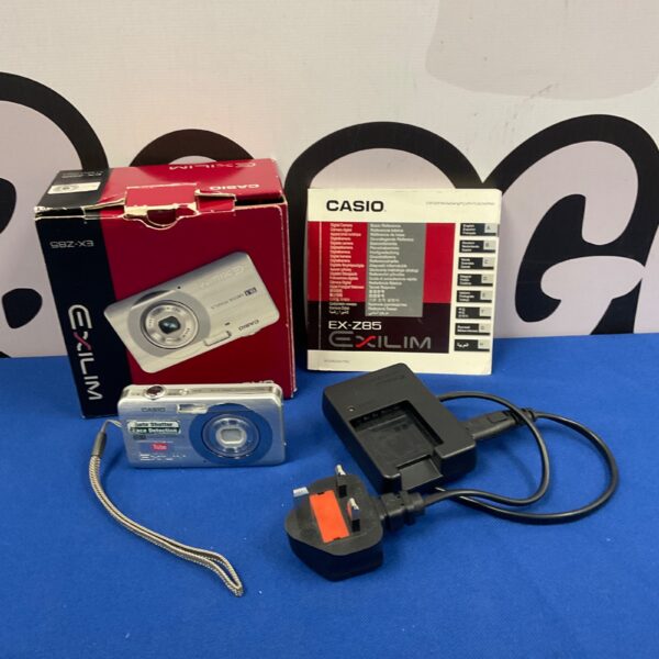 Casio Exilim EX-Z85 digital camera, a compact point and shoot camera.