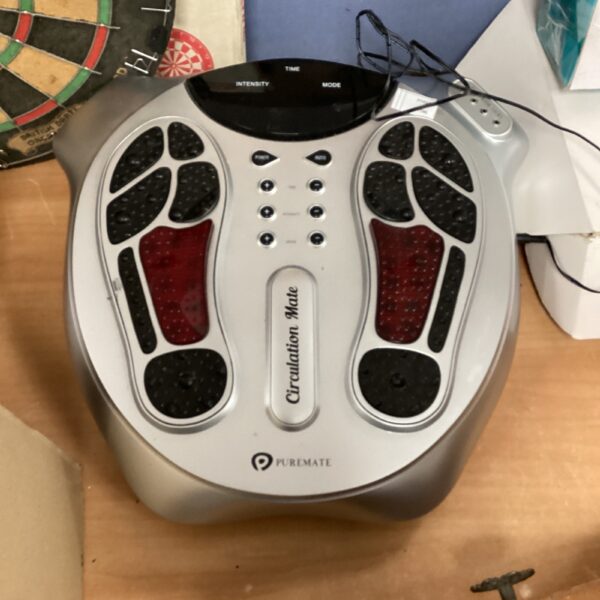 Circulation Mate foot massager for home foot therapy and relaxation.