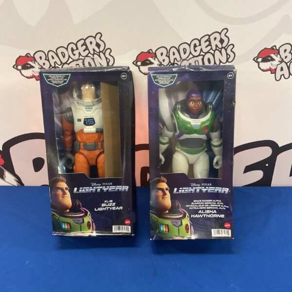 Disney Lightyear Alisha Hawthorne action figure, detailed Space Ranger.
