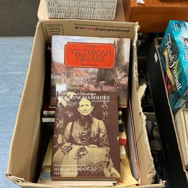 Vintage Edwardian history books including Buckinghamshire local history.