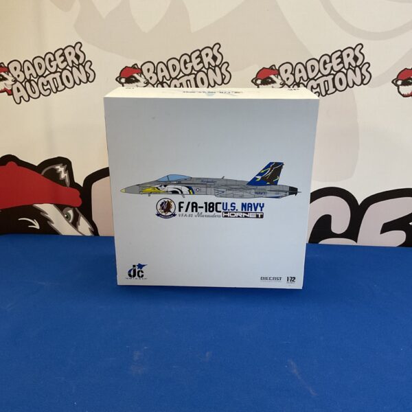 Detailed F/A-18C US Navy diecast model of the UFA-82 Marauders squadron.