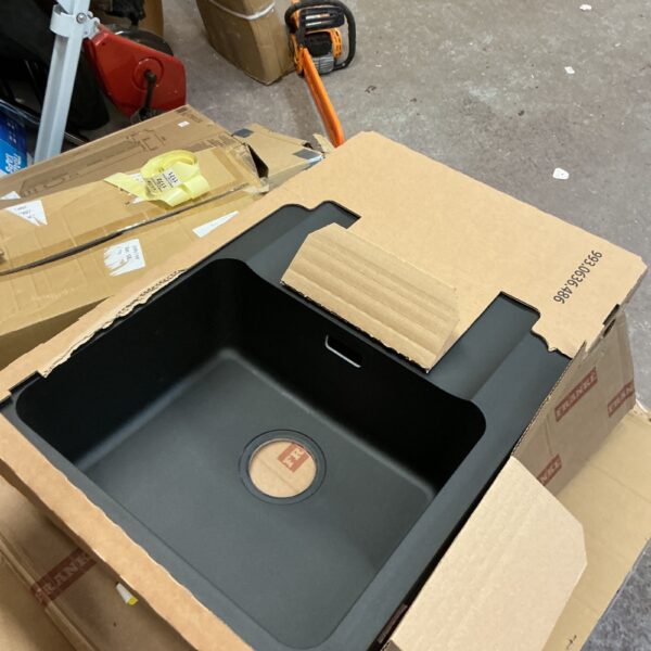 New Franke Tectonite sink drainer in original packaging.