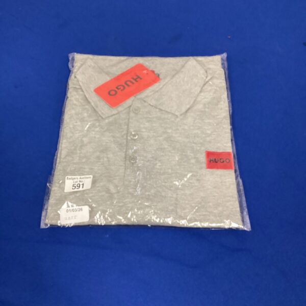 Sealed Hugo Boss XXL polo shirt, new with tags.