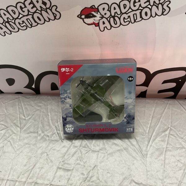 Legion Ilyushin IL-2 Shturmovik diecast model, WWII Soviet aircraft.