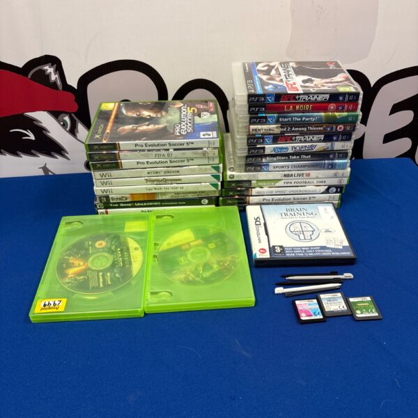 Selection of video games, including Xbox PlayStation and Nintendo
