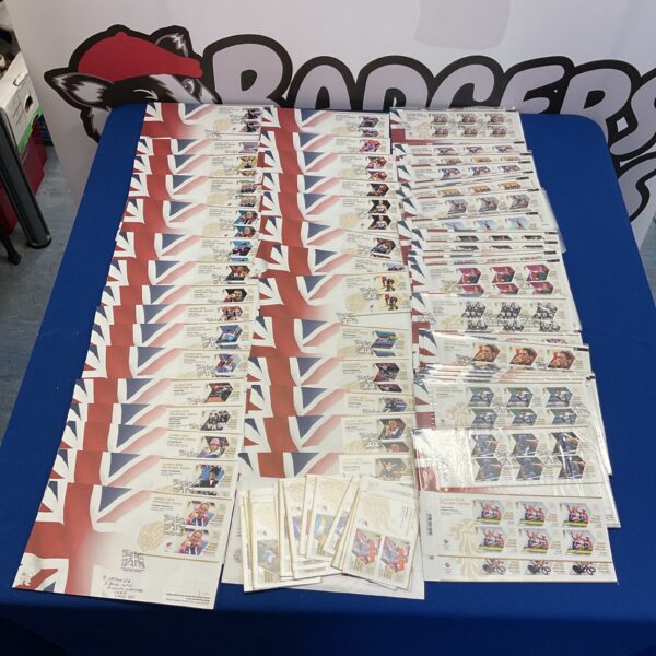 Collection of royal mail london 2012 Olympics first day stamp covers