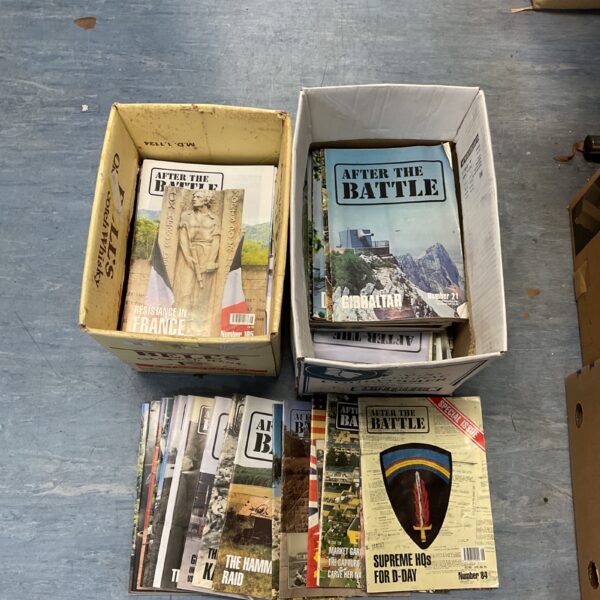 Large collection of after the battle magazines