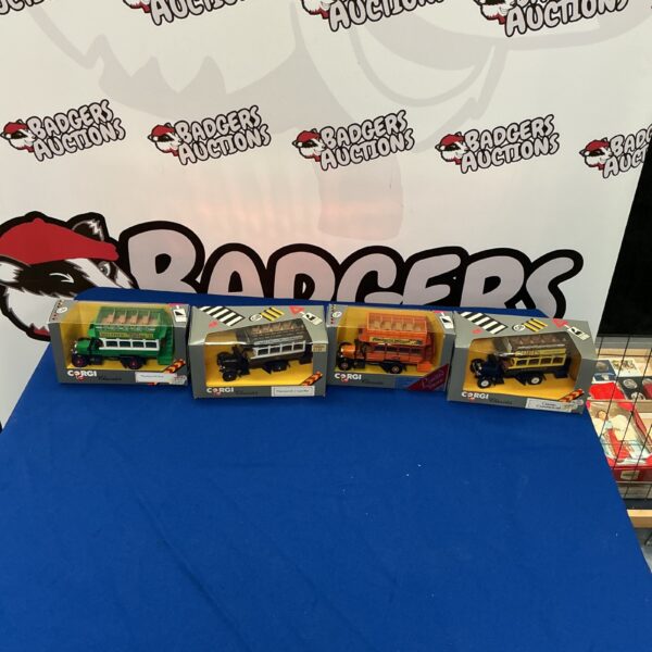 Four Diecast Corgi Lorries in boxes