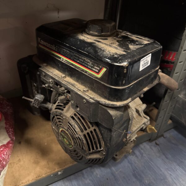 Kawasaki FE250 engine unit for sale, small 2-stroke engine.