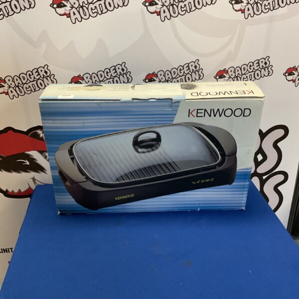 Kenwood chargrill plate for indoor cooking, showing the grill surface.