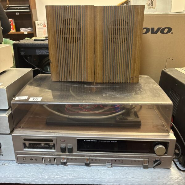 Vintage Lloytron multiplex receiver with 8-track player.