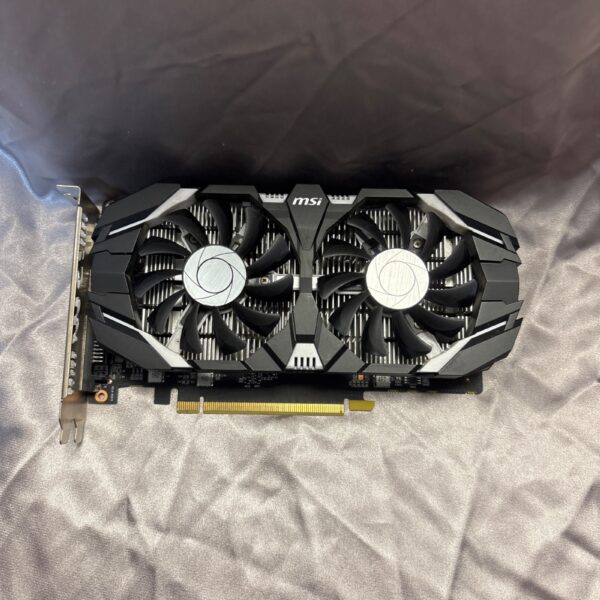 MSI GTX 1050 TI graphics card for PC gaming and visual performance.