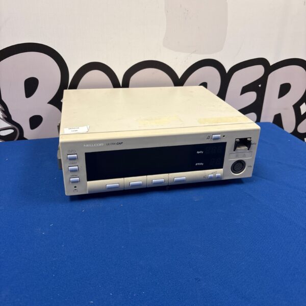 Nellcor UltraCap N-6000 capnograph patient monitor, front view.