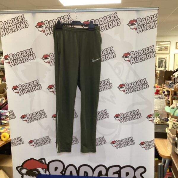 Nike tracksuit bottoms size S for sports and fitness.